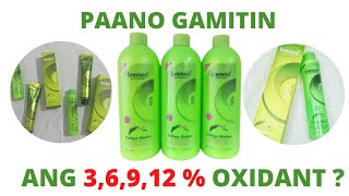 PAANO GAMITIN ANG OXIDANT  HOW TO MIX HAIR COLOR amp OXIDANTS TIPS amp TRICKS 2021 [upl. by Zaneski]