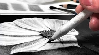 HOW TO BLEND CHARCOAL DRAWINGS  4 EASY WAYS [upl. by Aggri]