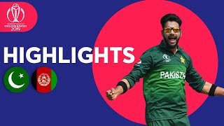 Pakistan Win in Last Over  Pakistan vs Afghanistan  Match Highlights  ICC Cricket World Cup 2019 [upl. by Kelam]