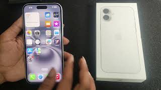 how to check IMEI Number in iPhone 16 Plus  iPhone me IMEI number check kaise Kare [upl. by Rdnaskela]