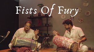 Fists Of Fury  KanjiraMan amp Kunnakudi Balamurali Krishna  Mridangam Duet [upl. by Eical]