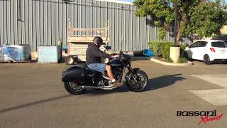 Road Rage 2 into 1 Performance Exhaust System for 2018 Harley Sport Glide [upl. by Aihtyc]