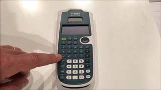 Calculator Tutorial  Intro to the TI30XS Multiview [upl. by Aeel]