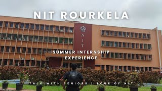 My Summer Research Experience  Summer Internship at NIT Rourkela  IISER Kolkata [upl. by Phira]