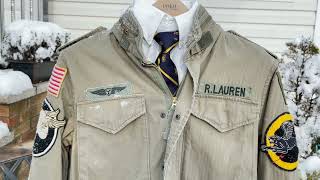 Ralph Lauren Denim amp Supply Military Jacket [upl. by Auston]