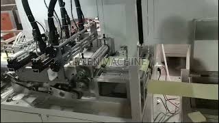 Full Automatic Air Filter Making Machine for car air panel filter Made in China [upl. by Swerdna]