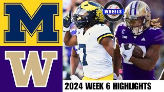 10 Michigan vs Washington  Full Game Highlights  2024 College Football Highlights [upl. by Burrow]