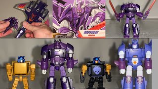 Dr wu Wing man review Transformers generation one scanning Cyclonus figure Idw sword mode [upl. by Blackstock666]