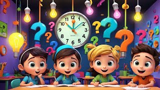 Tik Tok Tik Tok Watch the Clock  Fun TimeTelling Song for Kids  Interactive SingAlong Adventure [upl. by Aviv]