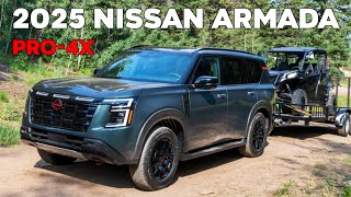 2025 Nissan Armada Pro4X Full Review [upl. by Anihtyc]