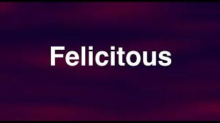 Felicitous  English Word  Meaning  Examples [upl. by Rubliw]