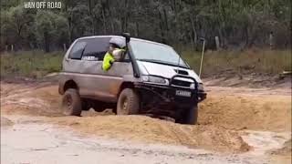 Mitsubishi Delica L400 Extreme off road [upl. by Abbot]