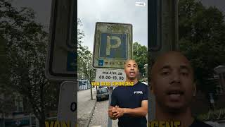 Uitzondering Parkeerbord Uitleg parkeren auto theorie theorietoppers [upl. by Ynnos]