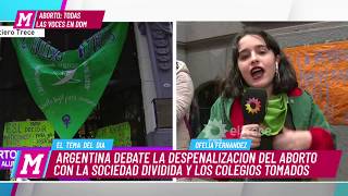 Ofelia Fernández alumna del colegio C Pellegriniquot explica el por qué de la toma [upl. by Studley]