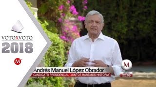 AMLO presenta primer spot de campaña [upl. by Selimah930]