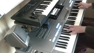 Ventus theme Kingdom Hearts  yamaha tyros 5 [upl. by Ribaudo]