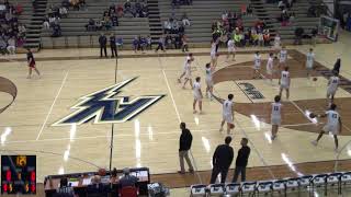 Appleton North High School vs Hortonville High School Mens Varsity Basketball [upl. by Ellesirg]