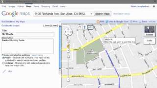 How to Plot a Running Route with GoogleMaps [upl. by Euqinoj478]