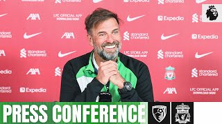 Jürgen Klopps Premier League press conference  Bournemouth vs Liverpool [upl. by Nagar]