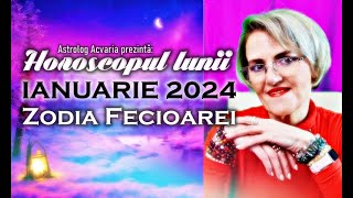 FECIOARA ♍Gata de noi inceputuri⭐ Horoscopul lunii IANUARIE 2024 [upl. by Luhar]