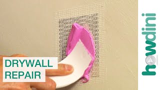 Drywall Repair How to Fix a Hole in the Wall [upl. by Nahsez]