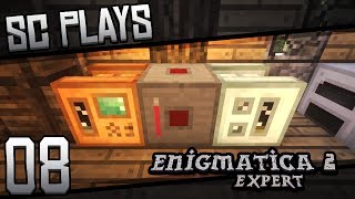 Enigmatica 2 Expert  quotBasic Pipingquot  Part 08 Modded Minecraft 1122 [upl. by Campney]