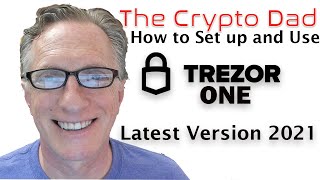 How to Set up Trezor One Hardware Wallet and Use it to Store Bitcoin [upl. by Ahsimak]