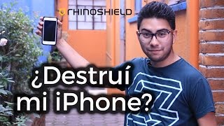 Caída extrema iPhone 7  Funda Rhinoshield  Drop Test  ZIDACO [upl. by Rabbaj450]