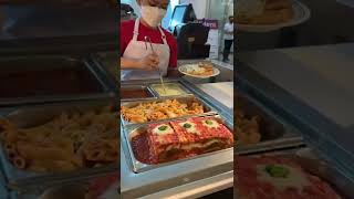 What I ate at Sbarro  Pizza Pasta Stramboli and Garlic Bread [upl. by Onaivlis]