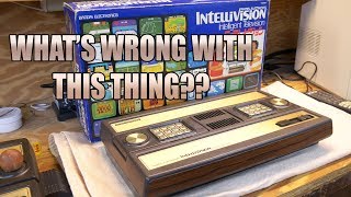 Bandai Intellivision diagnosis and major repair [upl. by Waters]