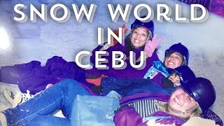 Snow World Cebu in Anjo World Minglanilla Cebu [upl. by Llehsal]