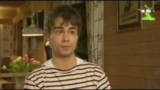 Alexander Rybak interview in english [upl. by Ahseekat]