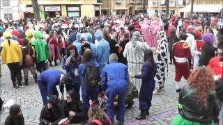 Cádiz Carnaval botellón 2014 [upl. by Giffie]