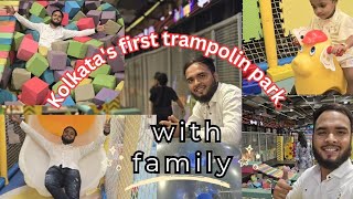 kolkata frist trampoline prak full vlog just enjoy 🥰 [upl. by Solracesoj]