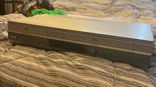 Demonstration Video on my new Sony DVDVCR combo SLVD560P [upl. by Lamok128]