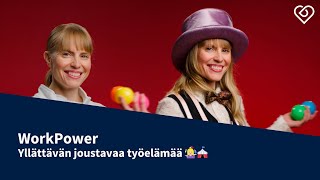 Yllättävän joustavaa työelämää 🤹🏼‍♀️🎪⎪WorkPower⎪Duunitori [upl. by Resiak]