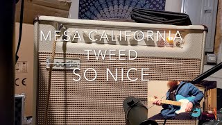 Mesa CaliforniaTweed quick sound demo [upl. by Nnaed]