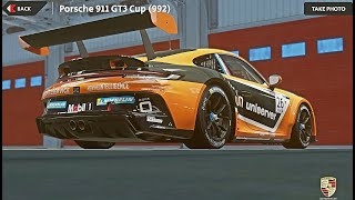 AMS2 VR Porsche 911 GT3 Cup 992 Imola Wet [upl. by Jean]