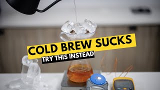 ULTIMATE FLASH BREW RECIPE My Approach to Iced Coffee [upl. by Jobina]