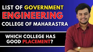 List Of Government Engineering Colleges of Maharashtra  Placement Details  Engineering Admission [upl. by Lenssen]