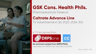 Caltrate Advance Line TV Ad Q4 20232024 30s Philippines CC [upl. by Niasuh520]