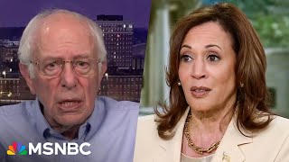 Bernie Sanders on why he hasn’t endorsed Kamala Harris yet [upl. by Ecyac]