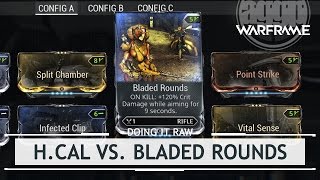 Warframe Playtest Heavy Caliber Vs Bladed Rounds doingitraw [upl. by Bronson]