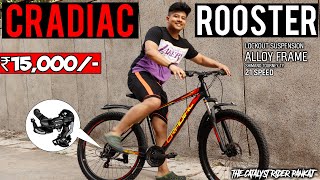 Cradiac Rooster Unboxing And Full Review  Best Cycle Under ₹15000 [upl. by Rannug]