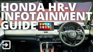 Honda HRV 2024 Infotainment Guide [upl. by Assiluj]