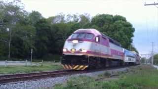 Train ride from Boston to Cape Cod [upl. by Elbas482]