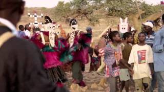 Dogon Dama Mask Dance [upl. by Rehpetsirhc679]