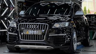 Audi Q7 V12 60 TDI Full Detailing by Advance Detailing Co [upl. by Dagna]