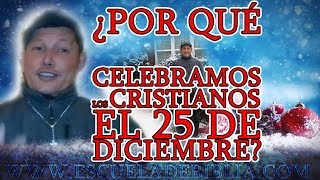 ¿Por Qué Celebramos los Cristianos el 25 de Diciembre  Padre Luis Toro [upl. by Ardnahs876]