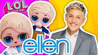 💛 Ellen DeGeneres 💛 LOL Surprise Customatized Dolls  Toy Transformations [upl. by Devon]